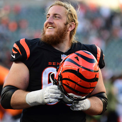 Alex Cappa GAME WORN💪10/06/24 Cincinnati Bengals🐅vs.Baltimore Ravens NFL Jersey👕Includes COA