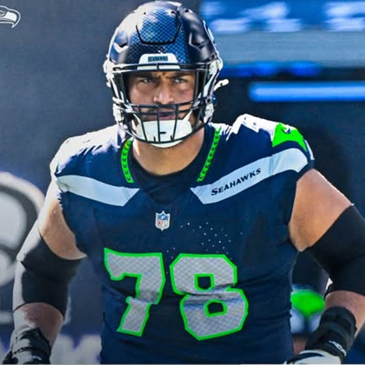 Stone Forsythe GAME WORN 💪 8/10/23 + 8/19/23 Seattle Seahawks Nike NFL Jersey 👕 Includes Certificate of Authenticity