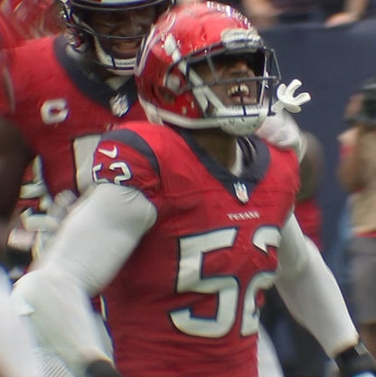 Jonathan Greenard TEAM-ISSUED 💪 Houston Texans Nike NFL Jersey 👕 Also includes COA 🛡️