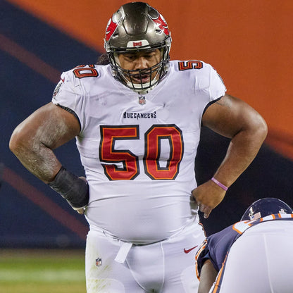 Vita Vea GAME-ISSUED💪Tampa Bay Buccaneers On-Field Nike NFL Jersey🎽Inc.COA📄