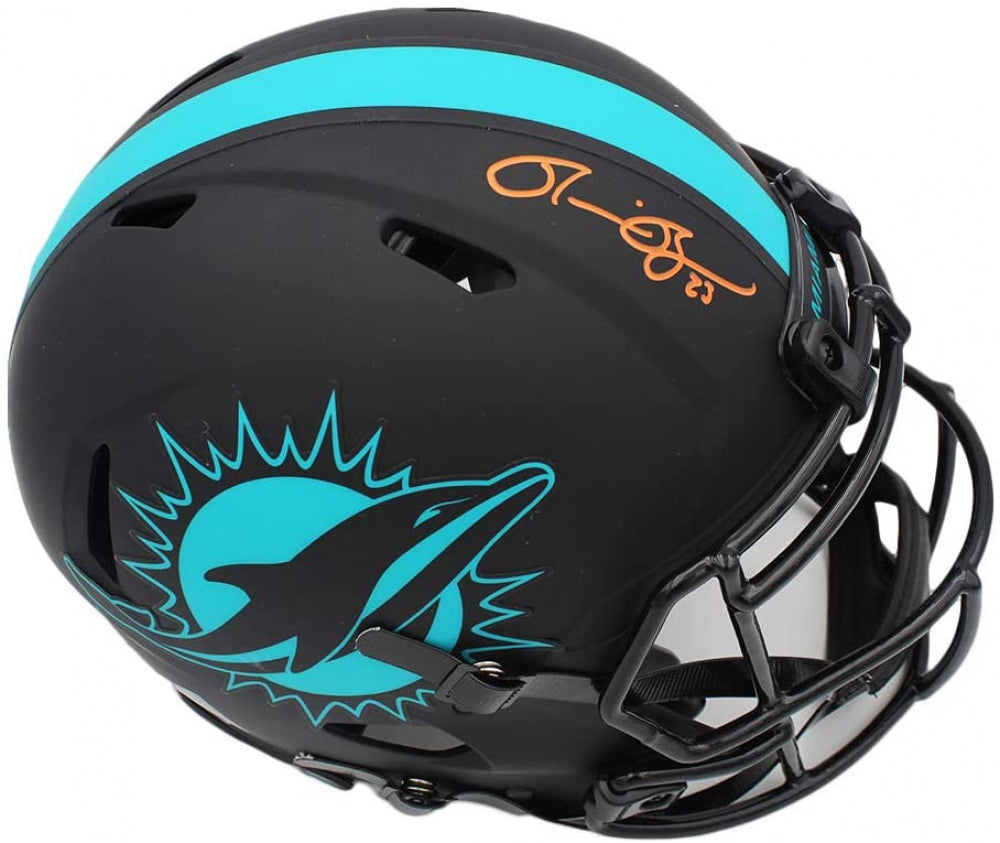 Ronnie Brown Signed Miami Dolphins Full-Size Authentic On-Field Eclipse Alternate Speed Helmet Inc. Authentication 🛡️