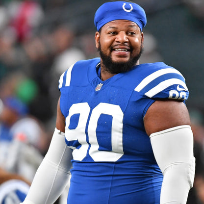 Grover Stewart GAME WORN 💪 Indianapolis Colts 🐎 Nike On-Field NFL Jersey 👕 COA also included 🛡️