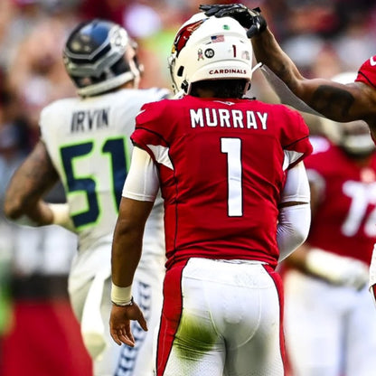 Kyler Murray GAME WORN 11/06/22 PHOTO MATCHED Arizona Cardinals NFL Jersey vs Seattle Seahawk Also includes PSA COA