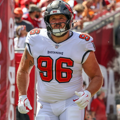 Greg Gaines GAME-WORN 8/23/25 Tampa Bay Buccaneers OnField NFL Jersey vs.Bills