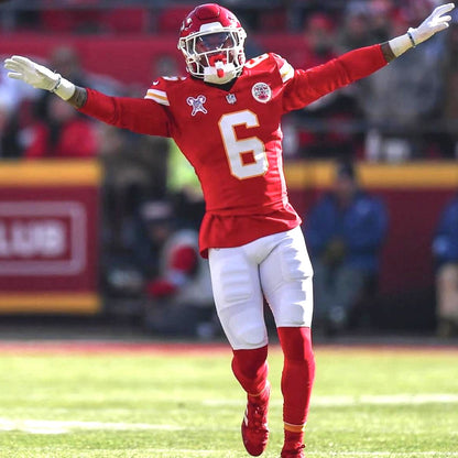 Bryan Cook GAME WORN 💪 10/27/25 Kansas City Chiefs Nike NFL Jersey 🎽 vs. Washington Commanders - COA included 🛡️