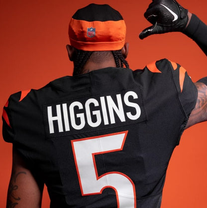Tee Higgins GAME WORN 💪 10/26/25 Cincinnati Bengals 🐅 Nike NFL Jersey 👕vs New York Jets inc. COA 🛡️