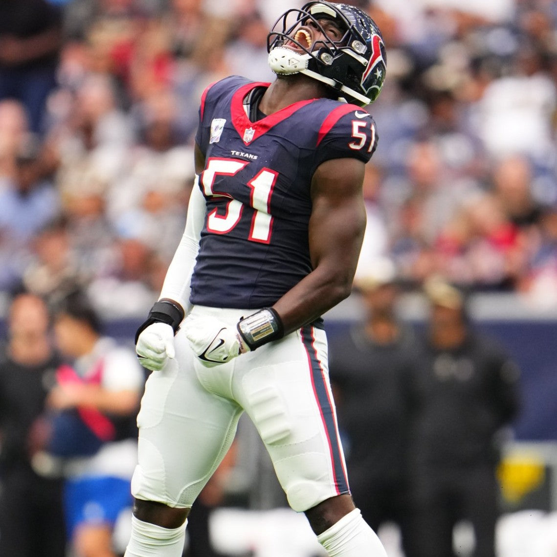 Will Anderson Jr GAME-ISSUED 💪 Houston Texans 🐂 NFL Jersey 👕 Nike Includes COA 💯