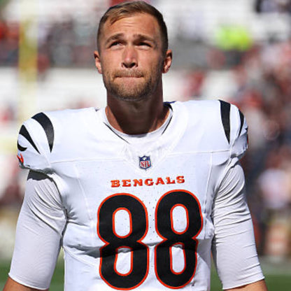 Mike Gesicki GAME WORN 09/21/25 💪 Cincinnati Bengals 🐅 NFL Jersey vs Minnesota Vikings Also Includes Certificate of Authenticity