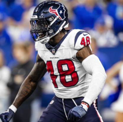 Christian Harris GAME WORN 💪 09/15/25 Houston Texans Nike NFL Jersey 🎽 vs. Tampa Bay Buccaneers