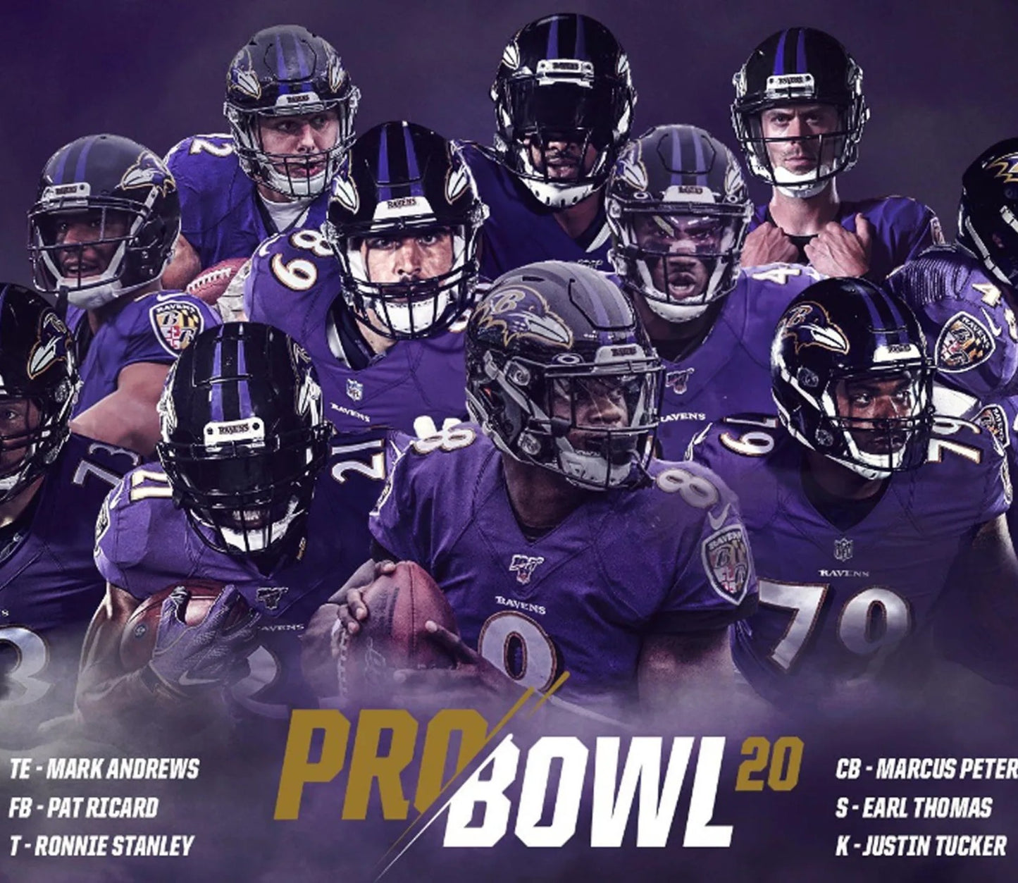 Ronnie Stanley GAME ISSUED 💪 Baltimore Ravens 2025 Pro Bowl Games NFL Jersey 👕 Also includes COA