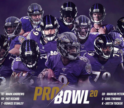 Ronnie Stanley GAME ISSUED 💪 Baltimore Ravens 2025 Pro Bowl Games NFL Jersey 👕 Also includes COA
