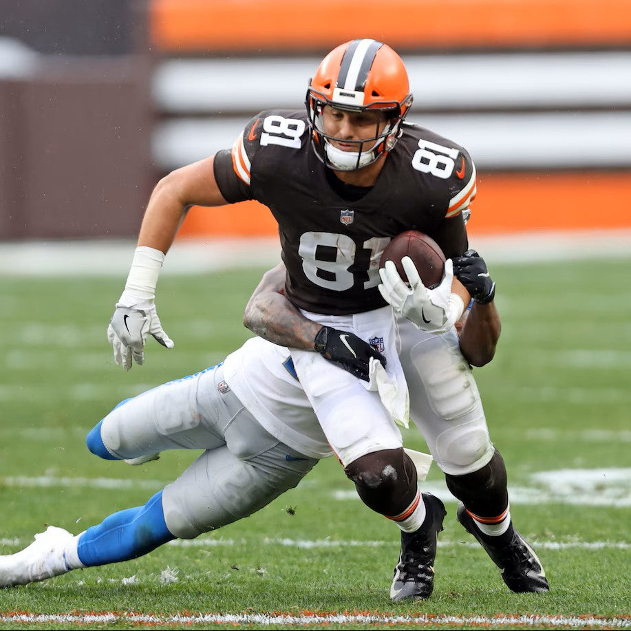 Austin Hooper GAME-WORN 11/15/20💪PHOTO-MATCHED📸Cleveland Browns NFL Jersey👕vs. Houston Texans