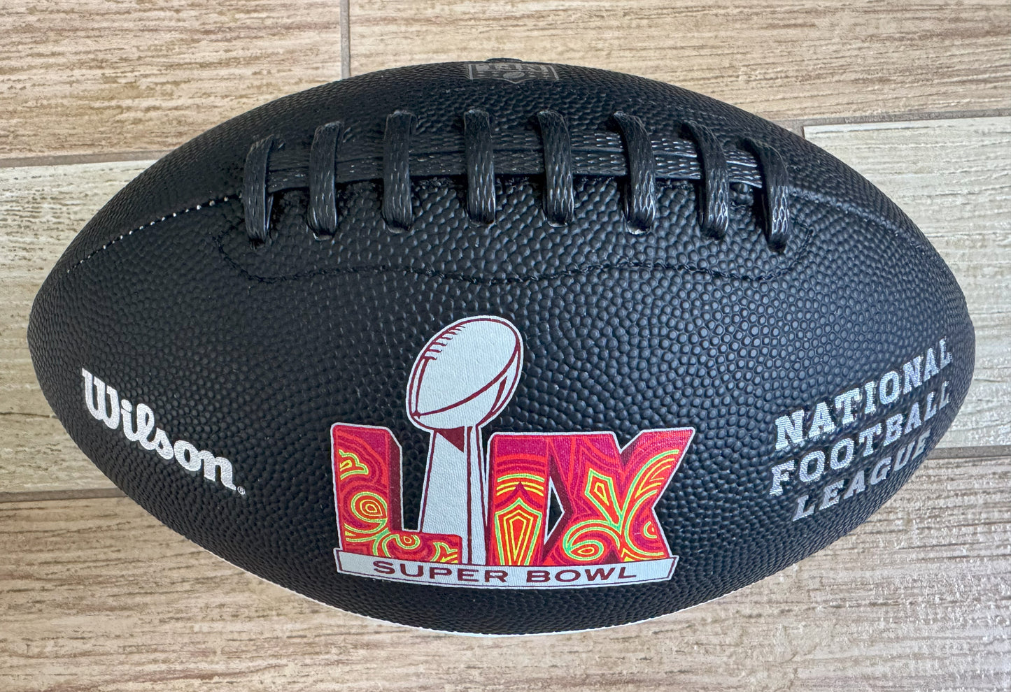 Jalen Carter Signed✍️Philadelphia Eagles🦅Super Bowl LIX Logo NFL Wilson Football