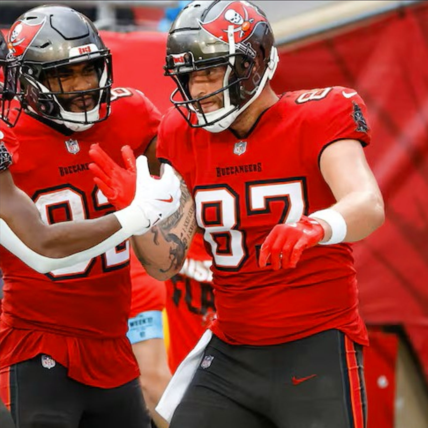 Payne Durham GAME-WORN💪09/15/25 Tampa Bay Buccaneers🏴‍☠On-Field NFL Jersey👕vs.Houston Texans