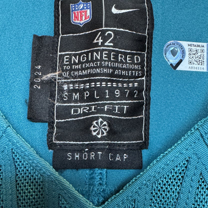 Devin Lloyd GAME-WORN 10/12/25 Jacksonville Jaguars🐆NFL Nike Jersey👕vs. Seahawks