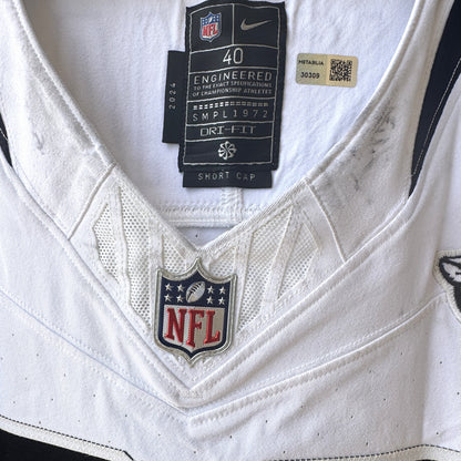 Daniel Thomas GAME WORN 💪 12/22/2024 Jacksonville Jaguars 🐆 Nike NFL Jersey 👕 vs. Las Vegas Raiders