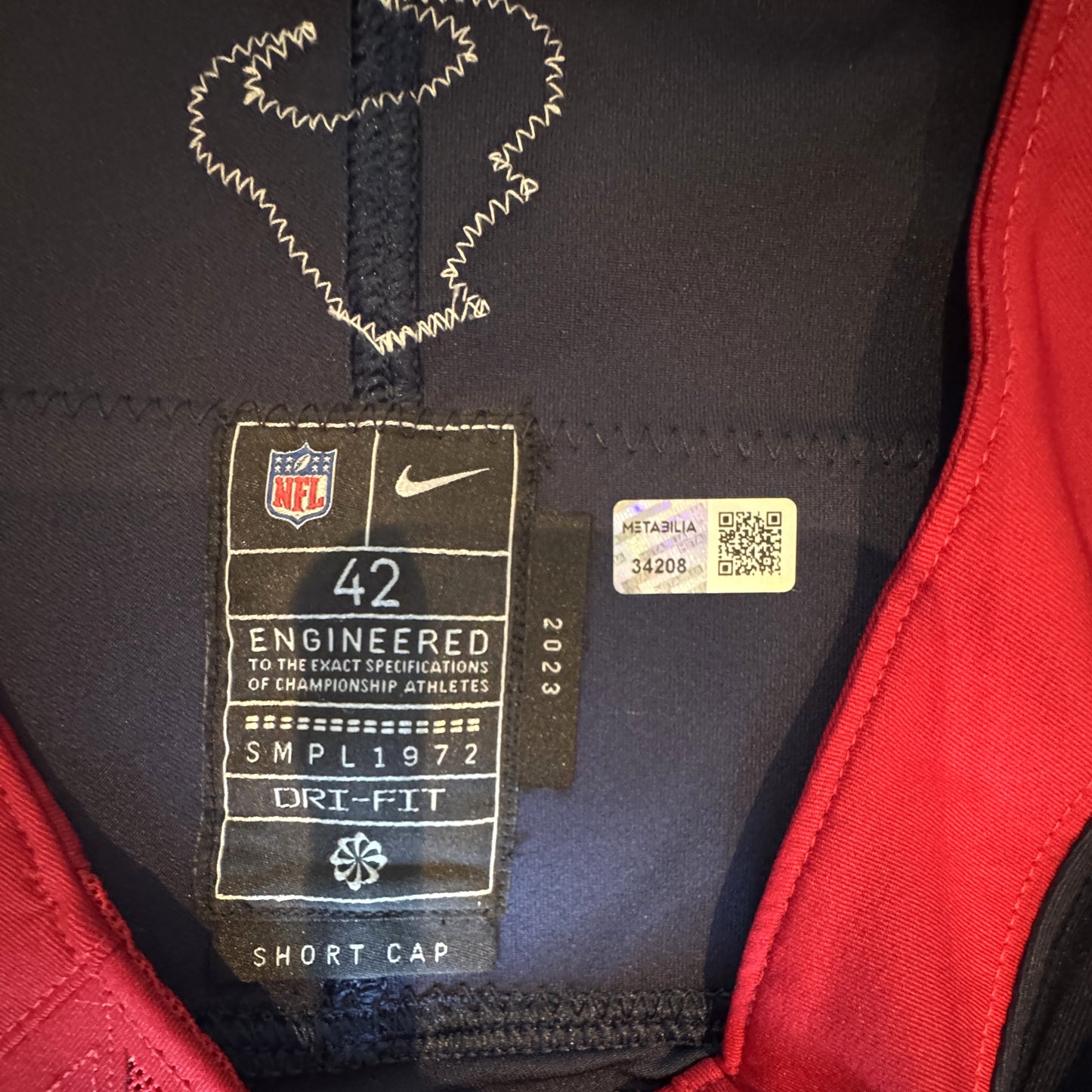 Will Anderson Jr TEAM ISSUED 💪 Houston Texans Nike NFL Jersey 👕 Includes COA 🛡️💯