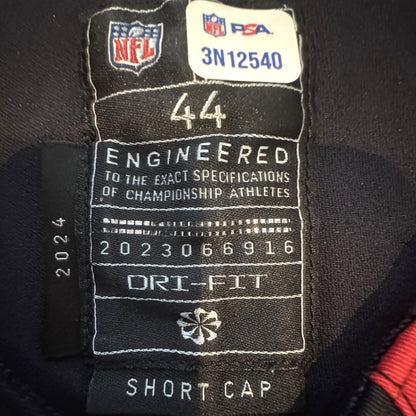 Dalton Schultz GAME WORN 💪 Houston Texans 🐂 Nike NFL Jersey👕 Salute to Service Game Also includes COA 🛡️
