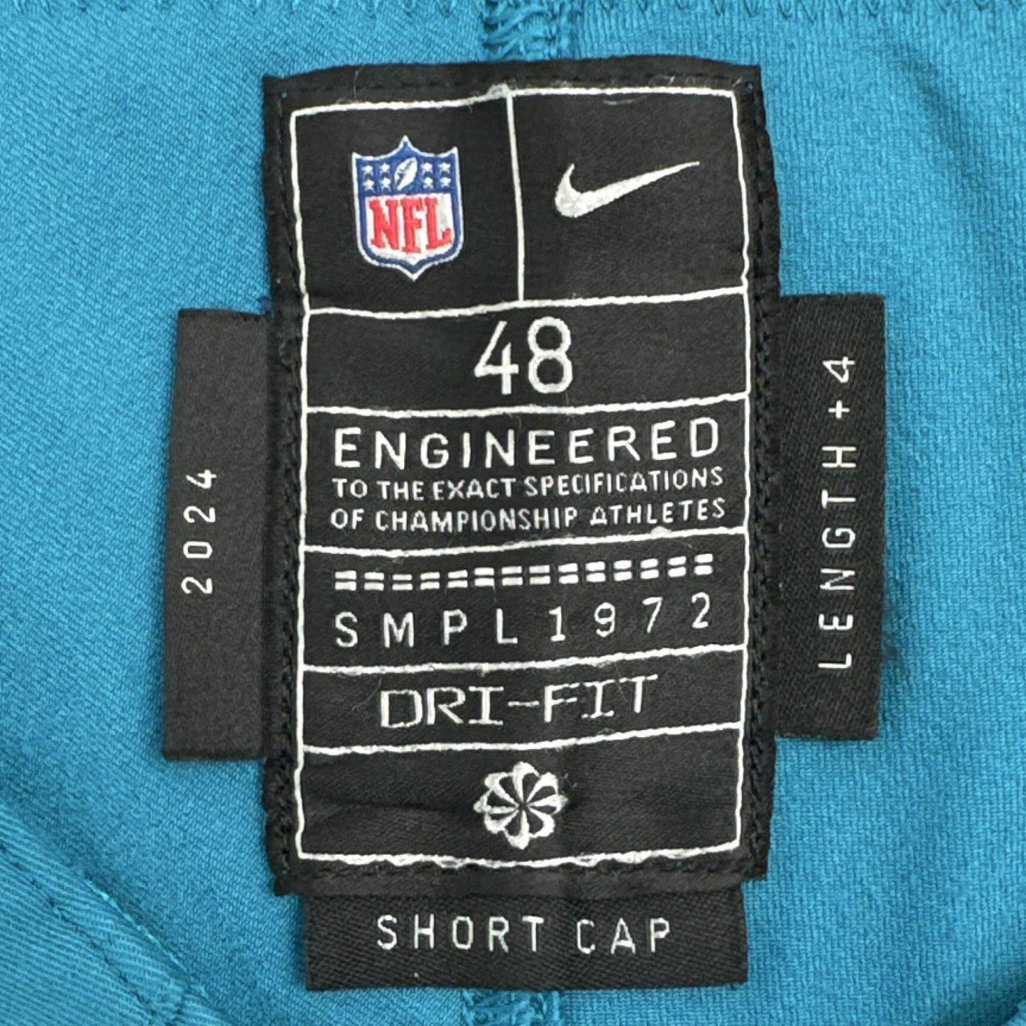 Ezra Cleveland GAME WORN 09-28-25 Jacksonville Jaguars Nike NFL Jersey vs. San Francisco 49ers Also includes COA 🛡️