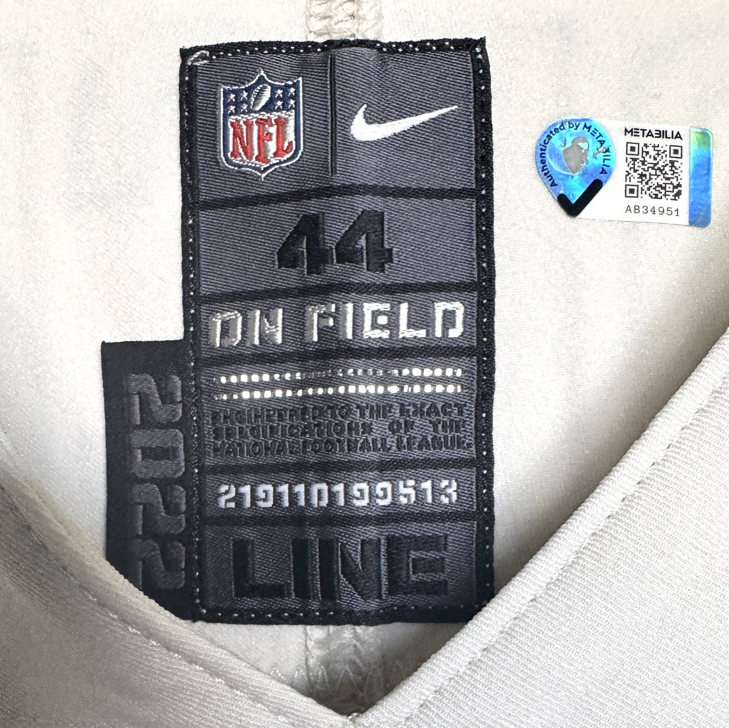 Michael Hoecht GAME ISSUED Los Angeles Rams Nike On-Field NFL Jersey Inc. COA