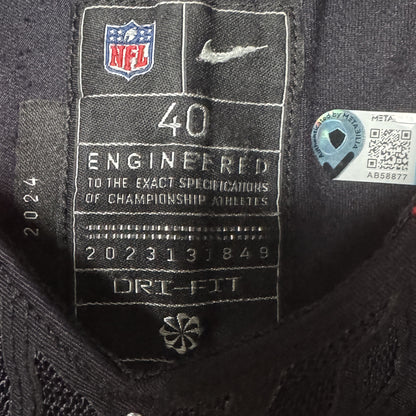 Xavier Hutchinson GAME WORN 11/09/25 Houston Texans Nike NFL Jersey 👕vs Jacksonville Jaguars Also includes COA