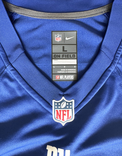 Saquon Barkley Hand Signed ✍️ New York Giants Nike NFL Jersey 👕 Also includes Authenticity 🛡️