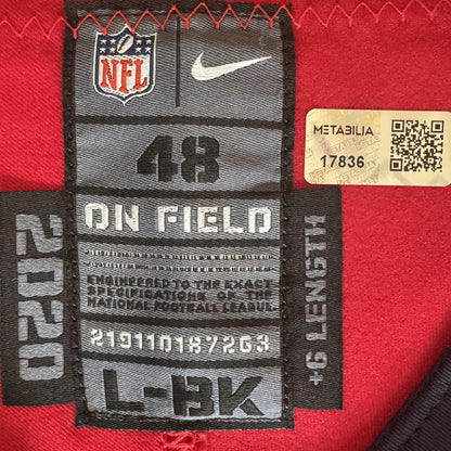 J.J. Watt 💯 TEAM ISSUED 💪 Houston Texans On-Field Nike NFL Jersey 👕 Also includes COA 🛡️ & Walter Payton NFL Man of the Year & Captain Patches
