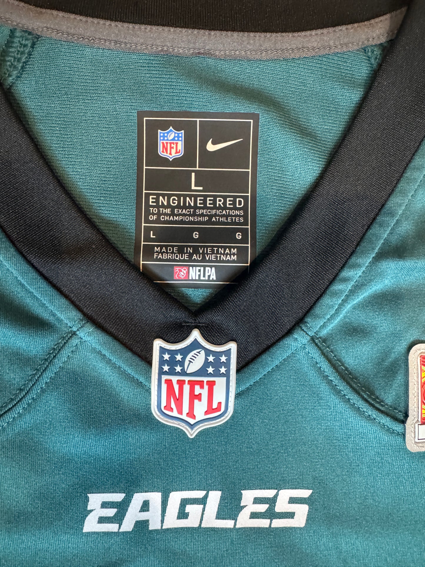 Jalen Hurts Signed✍️Philadelphia Eagles🦅Super Bowl LIX Champions Nike Jersey with "SB LIX MVP" Inscription