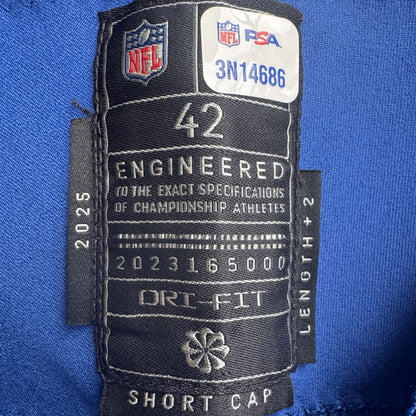 Jonathan Taylor HAND SIGNED TEAM ISSUED 💪 Indianapolis Colts Nike NFL Jersey 👕 Also Inc. COA 🛡️