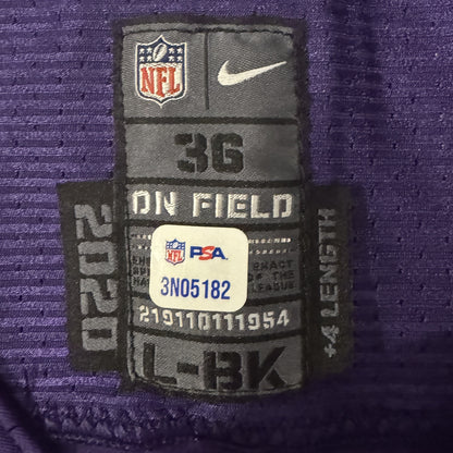 Hollywood Brown GAME-WORN💪Baltimore Ravens💜Nike On-Field NFL Jersey PSA COA