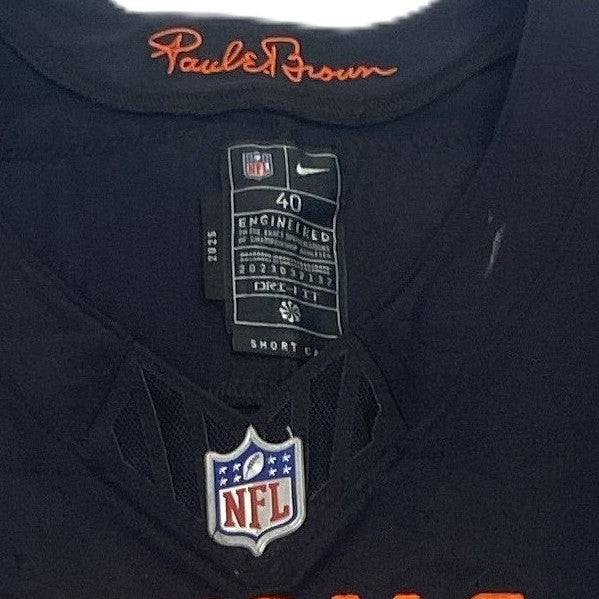 Cam Taylor-Britt GAME WORN 💪 10/05/25 Cincinnati Bengals Nike NFL Jersey vs.Lions inc. COA 🛡️