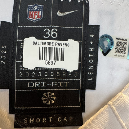 Justice Hill GAME-WORN💪09/07/25 Baltimore Ravens💜NFL Jersey vs.Bills includes COA