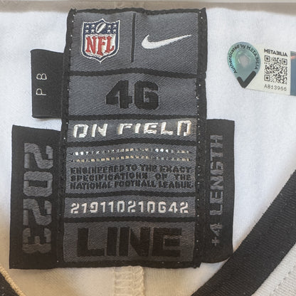 Graham Barton GAME-WORN💪09/23/25 Buccaneers On-Field NFL Jersey👕vs.Eagles🦅