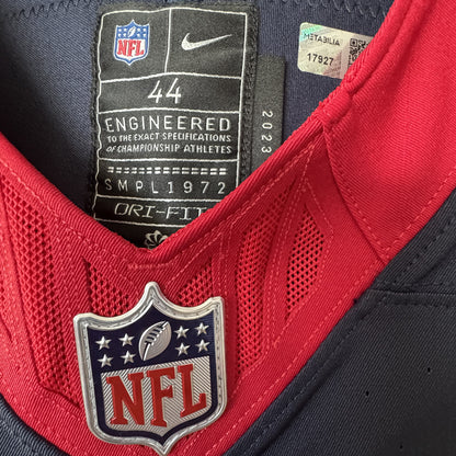 Dalton Schultz SIGNED ✍️ Game-Issued Houston Texans 🐂 Nike NFL Jersey inc COA ⭐