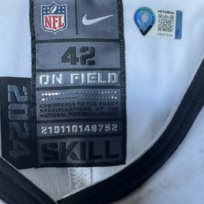 Jamel Dean GAME WORN 💪 11/09/25 Tampa Bay Buccaneers On-Field Nike NFL Jersey 👕 vs. Patriots Inc. COA