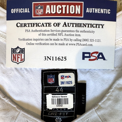 Patrick Ricard GAME-WORN💪10/06/24 PHOTO-MATCHED📸Baltimore Ravens💜NFL Jersey victory vs.Bengals