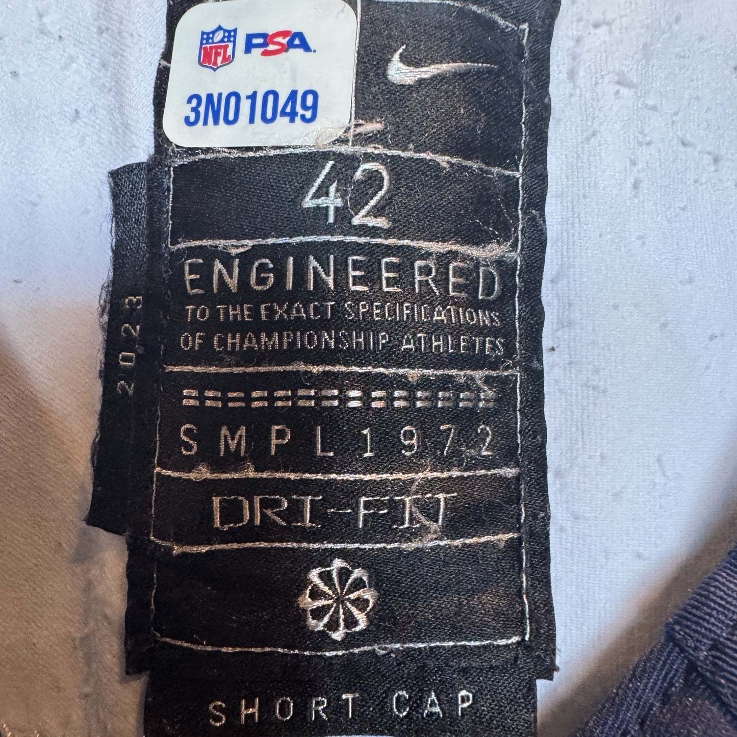 Devin Singletary GAME WORN 💪 11/12/23 & PHOTO MATCHED 📸 Houston Texans Nike NFL Jersey🎽 vs. Cincinnati Bengals – Salute to Service Game