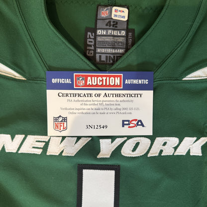 Sauce Gardner Signed ✍️ New York Jets AUTHENTIC Nike NFL Jersey 👕 Inc. Professional Sports Authenticator (PSA) 🛡️