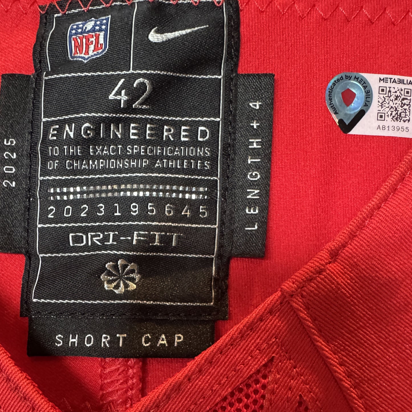 Kareem Hunt GAME-USED💪09/28/25 Kansas City Chiefs NFL Jersey🎽vs. Baltimore Ravens
