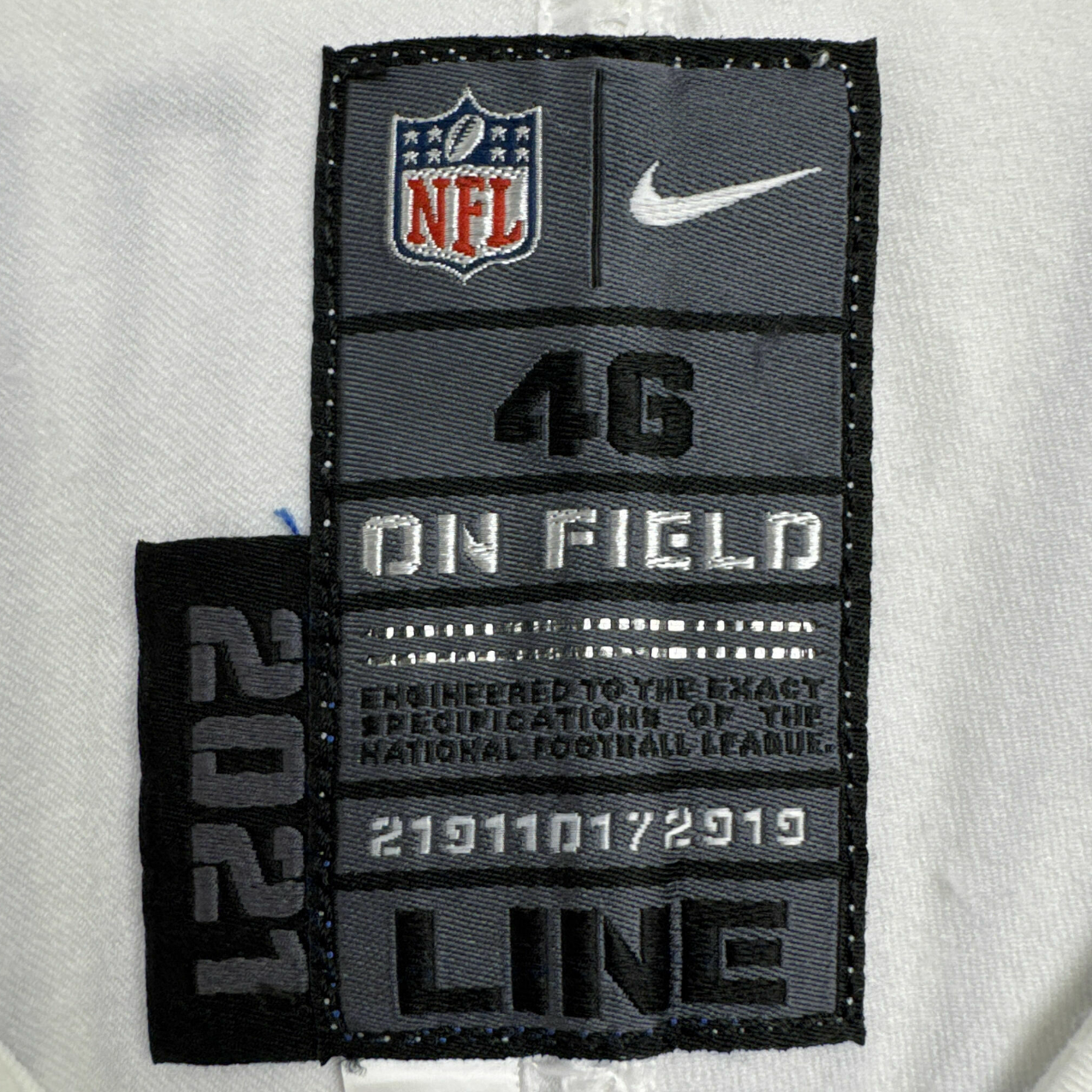 Greg Gaines TEAM ISSUED 💪 Los Angeles Rams Nike NFL On-Field Jersey 👕 Inc. COA 📄