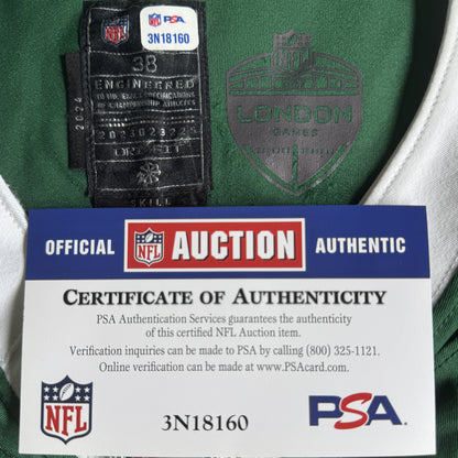 Azareye'h Thomas GAME WORN 💪 10/12/25 New York Jets Nike NFL Jersey vs Denver Broncos Also includes PSA Authentication