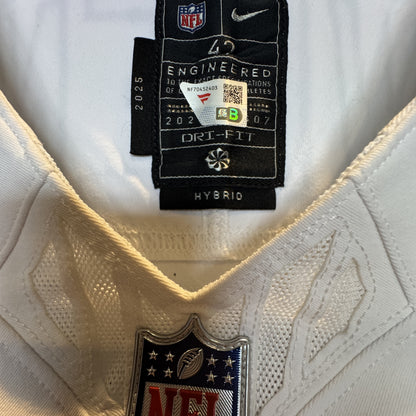 Trevor Lawrence GAME WORN 11/09/25 PHOTO MATCHED Jacksonville Jaguars Nike NFL Jersey vs Houston Texans Also includes Fanatics COA