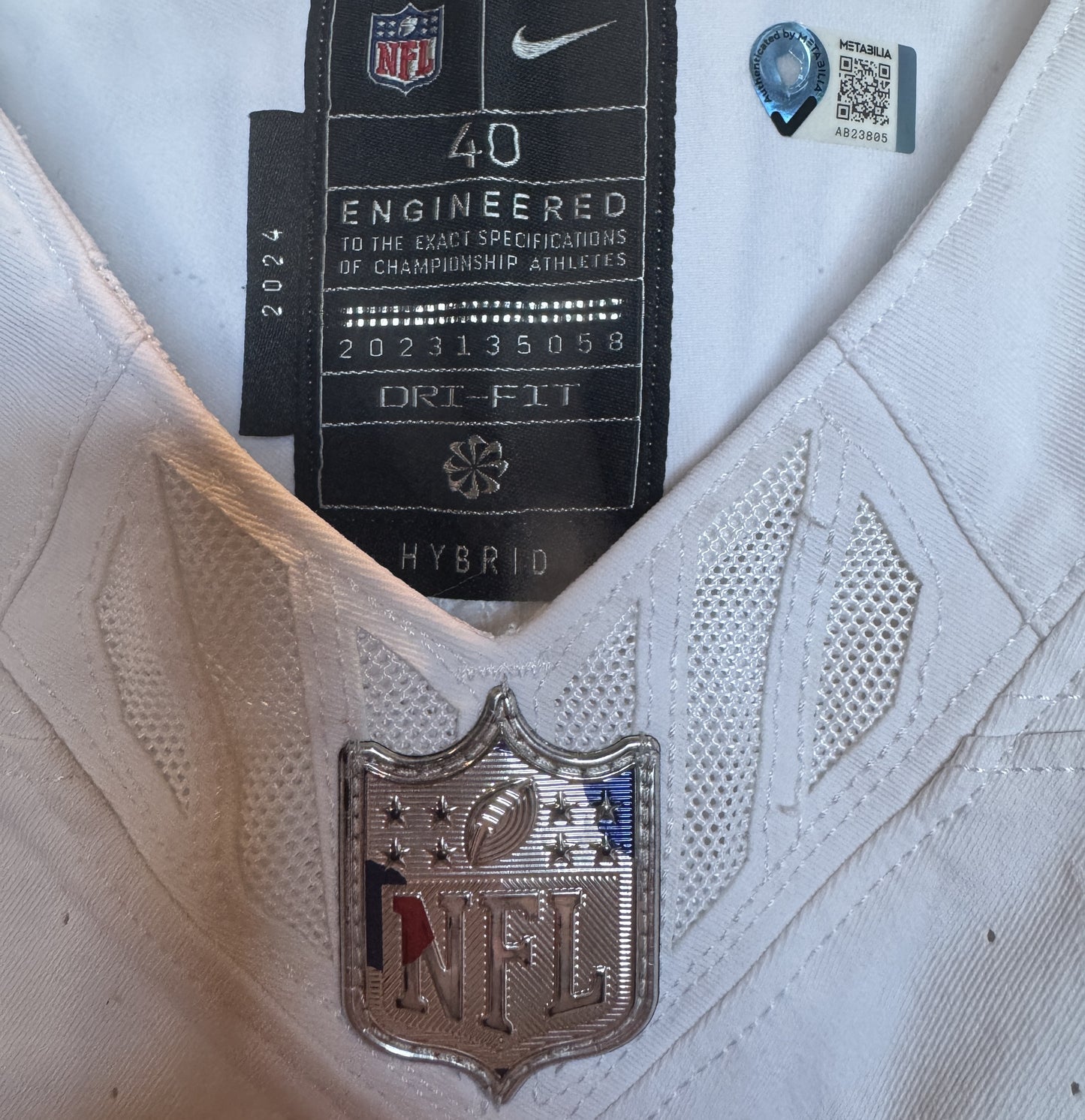 Christian Harris GAME WORN 💪 09/15/25 Houston Texans Nike NFL Jersey 🎽 vs. Tampa Bay Buccaneers