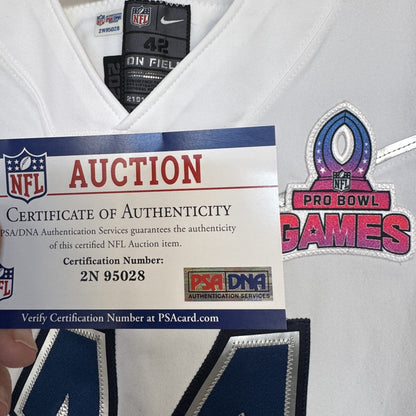 Micah Parsons GAME ISSUED 💪 Dallas Cowboys Pro Bowl Games Nike NFL Jersey 👕 Also includes COA