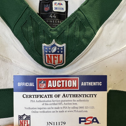 Solomon Thomas GAME WORN 💪 10/20/24 New York Jets Nike NFL Jersey 👕 vs Pittsburgh Steelers Also includes Professional Sports Authenticator 🛡️