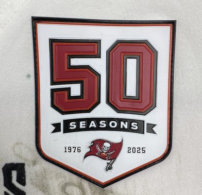 Bryce Hall GAME-WORN 8/23/25 Tampa Bay Buccaneers OnField NFL Jersey vs.Bills