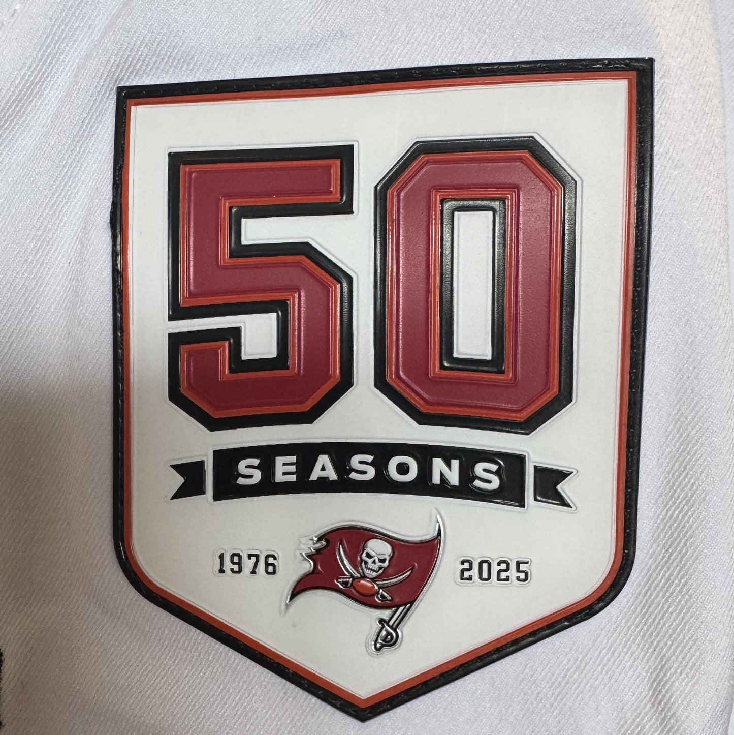 Emeka Egbuka GAME-ISSUED Tampa Bay Buccaneers On-Field Nike NFL Jersey🎽(White)