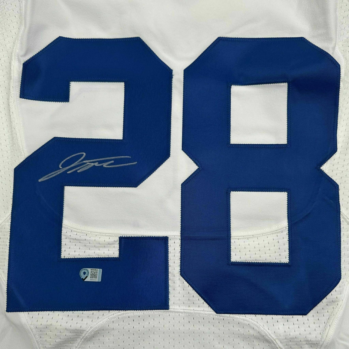 Jonathan Taylor SIGNED GAME ISSUED 💪 Indianapolis Colts Nike NFL Jersey 👕 Also includes COA