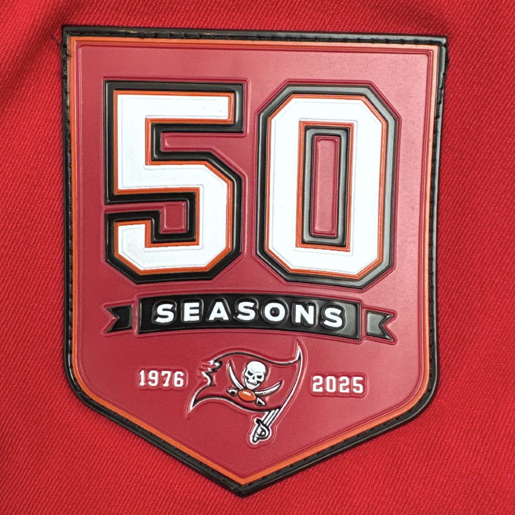 Emeka Egbuka GAME-ISSUED Tampa Bay Buccaneers On-Field Nike NFL Jersey🎽(Red)