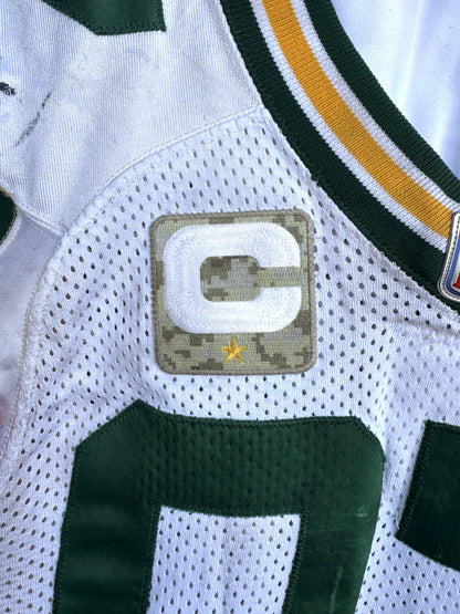 Kenny Clark GAME WORN 💪 and Signed 🖋️ Green Bay Packers⚪🟢 NFL Jersey👕 Also includes Captains Patch and PSA Authenticity 🛡️